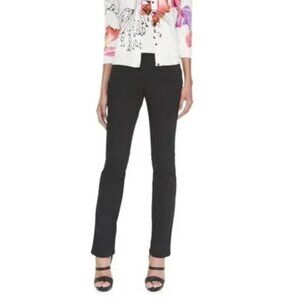 Escada Sport High Waist Straight Leg Stretch Jean in Black Wash Womens 8x28